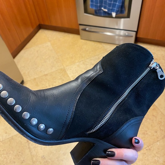 Mexican Leather + Suede Ankle boots! Bought in San Miguel de Allende - Picture 4 of 4